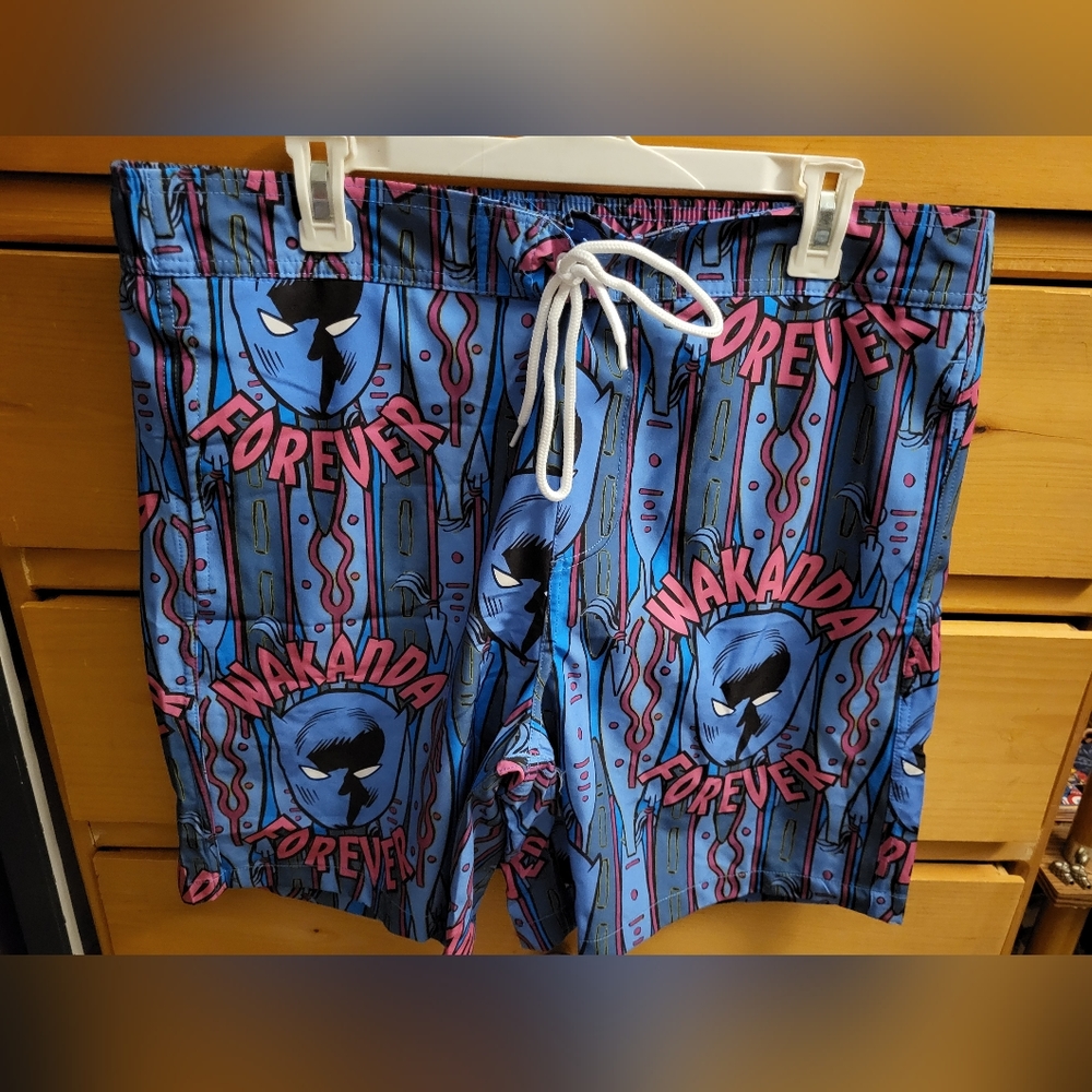 Marvel Black Panther Swim Trunks